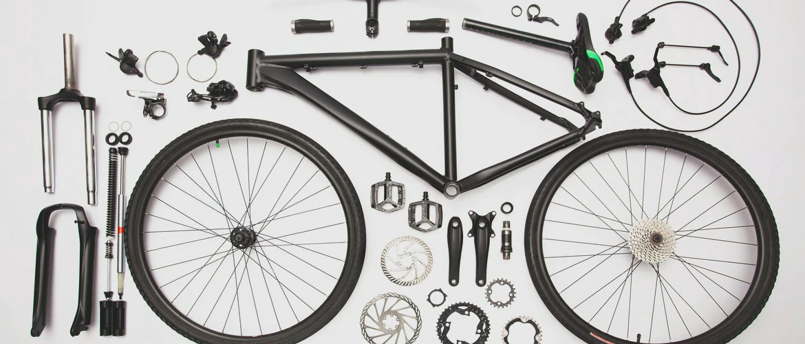 rower w&nbsp;częściach